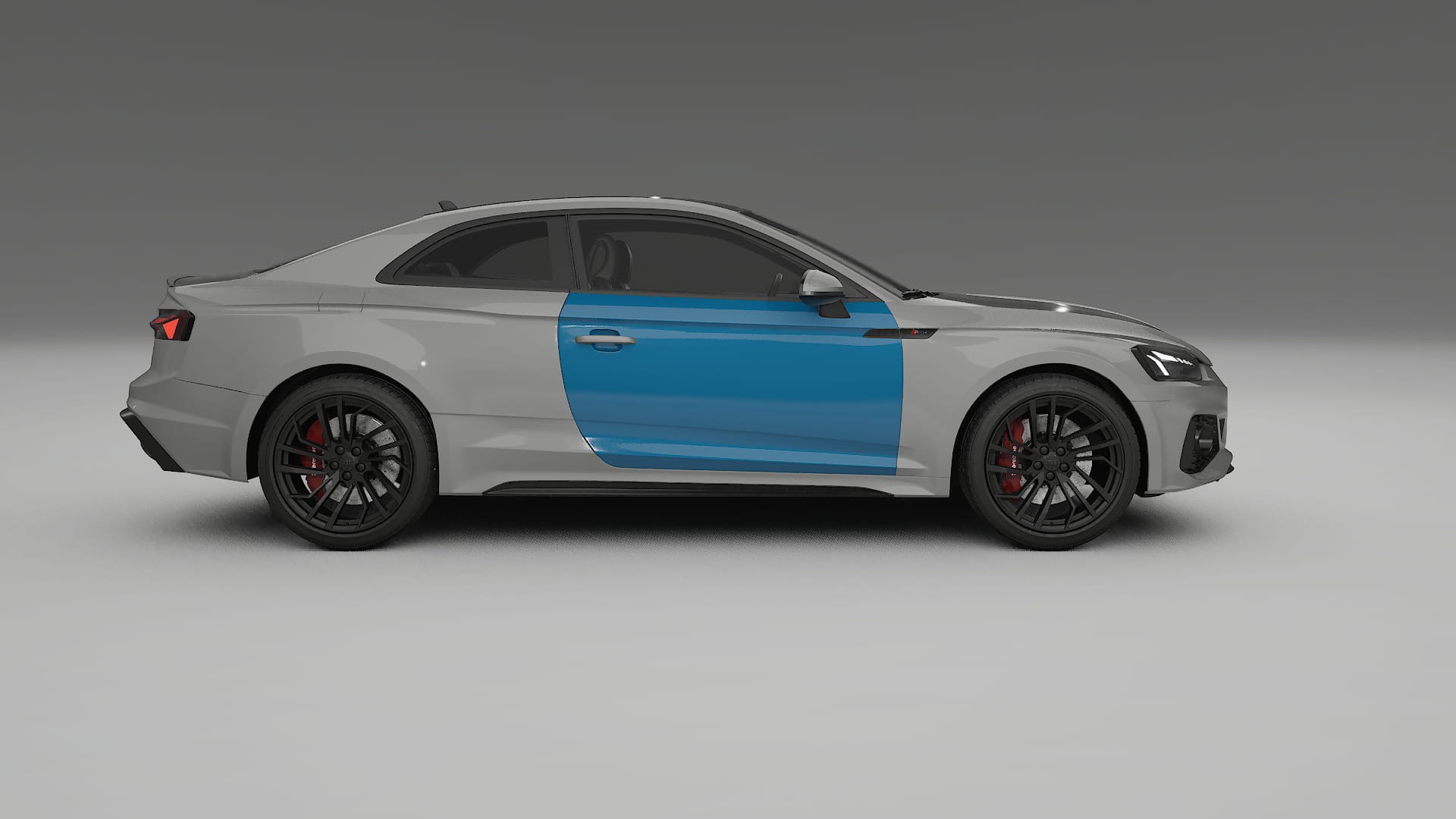 Audi RS5 coupe B9 facelift Lackschutzfolie | CrystalGuard Transparente PPF Komplett-Vorgeschnittener Kit