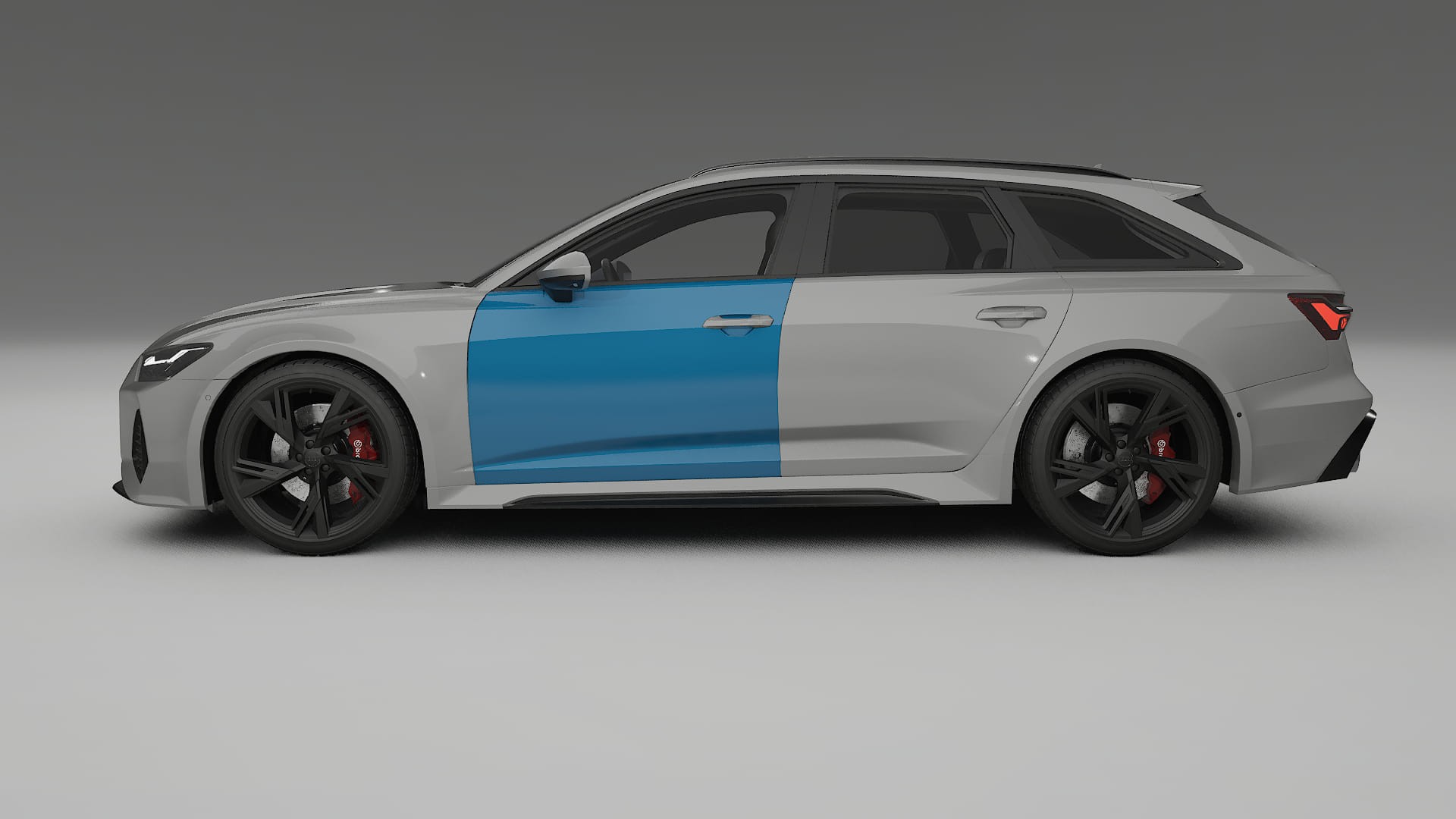 Audi RS6 Avant C8 facelift Lackschutzfolie | CrystalGuard Transparente PPF Komplett-Vorgeschnittener Kit