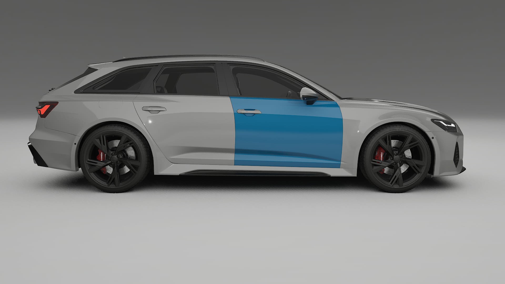 Audi RS6 Avant C8 facelift Lackschutzfolie | CrystalGuard Transparente PPF Komplett-Vorgeschnittener Kit