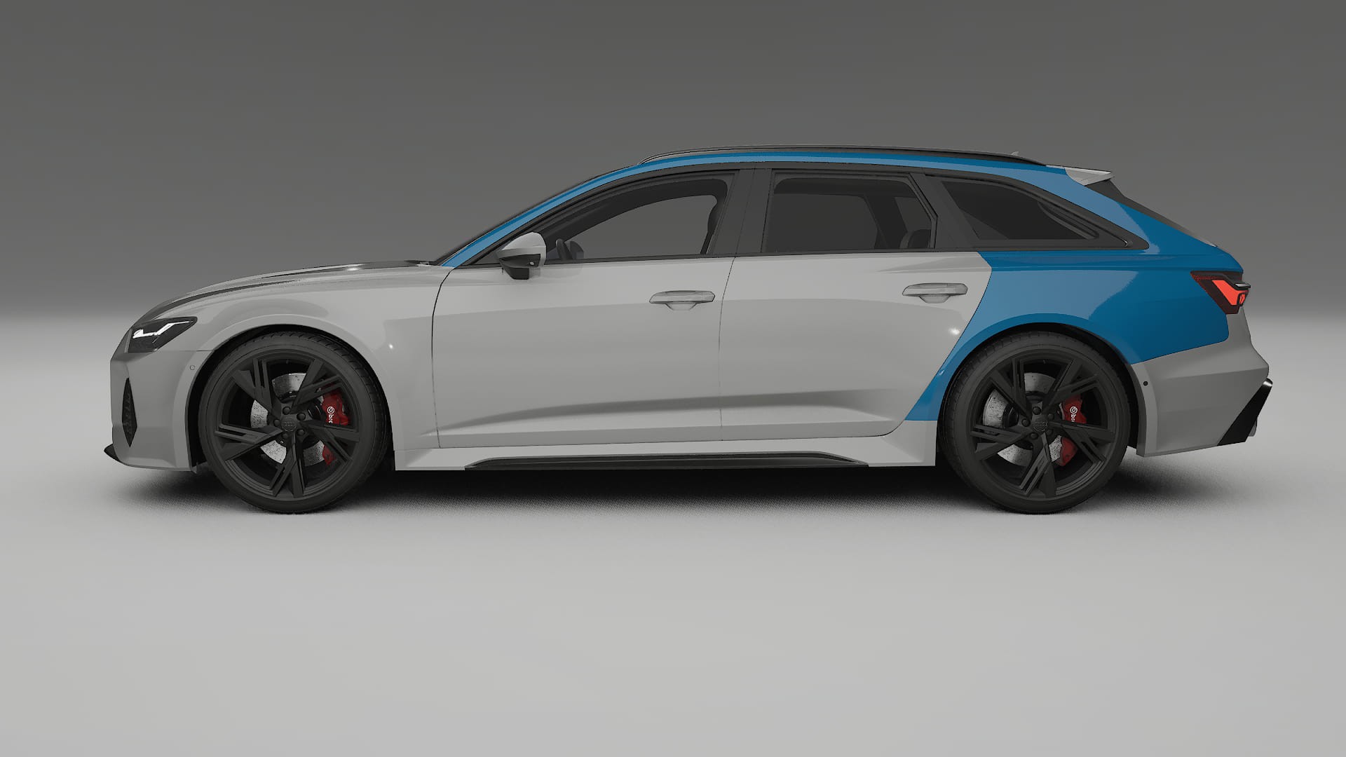 Audi RS6 Avant C8 facelift Lackschutzfolie | CrystalGuard Transparente PPF Komplett-Vorgeschnittener Kit