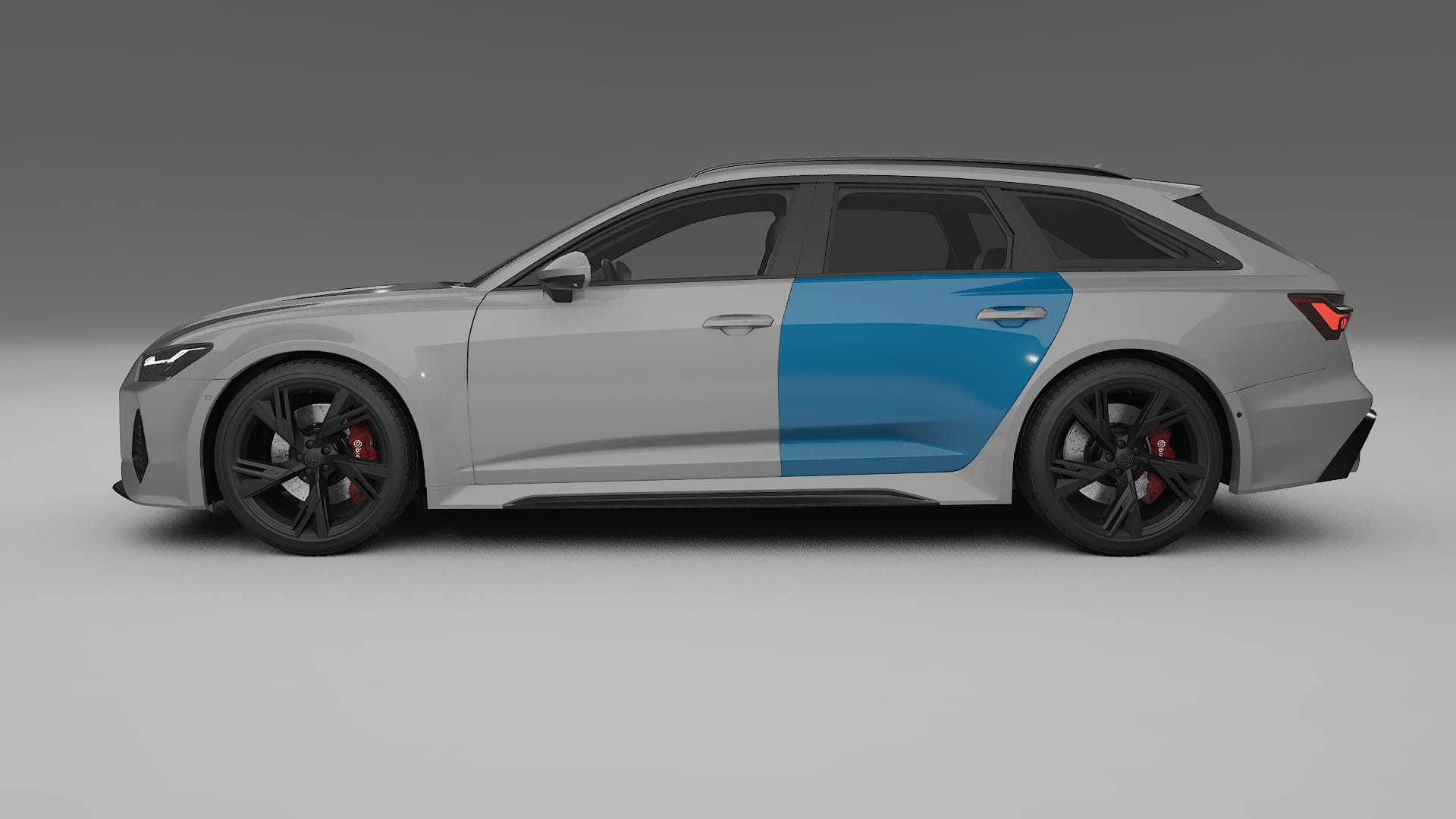 Audi RS6 Avant C8 facelift Lackschutzfolie | CrystalGuard Transparente PPF Komplett-Vorgeschnittener Kit