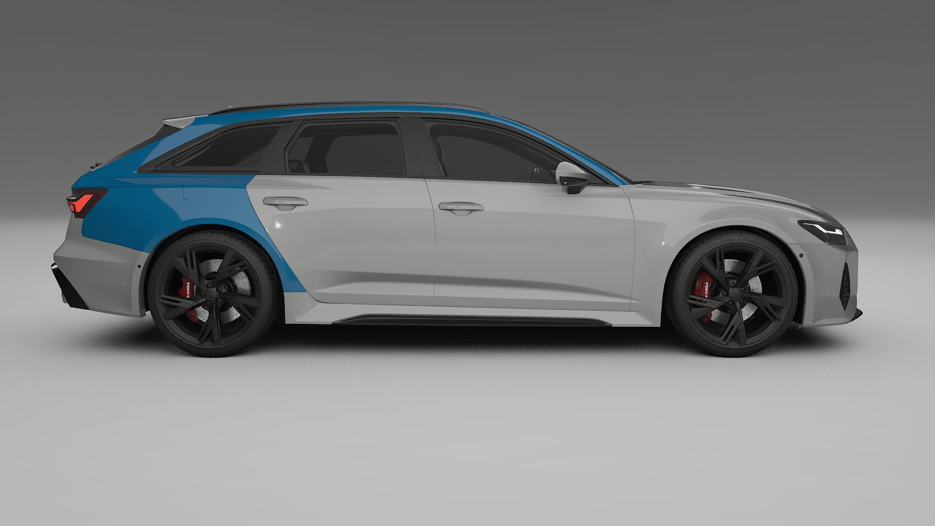 Audi RS6 Avant C8 facelift Lackschutzfolie | CrystalGuard Transparente PPF Komplett-Vorgeschnittener Kit