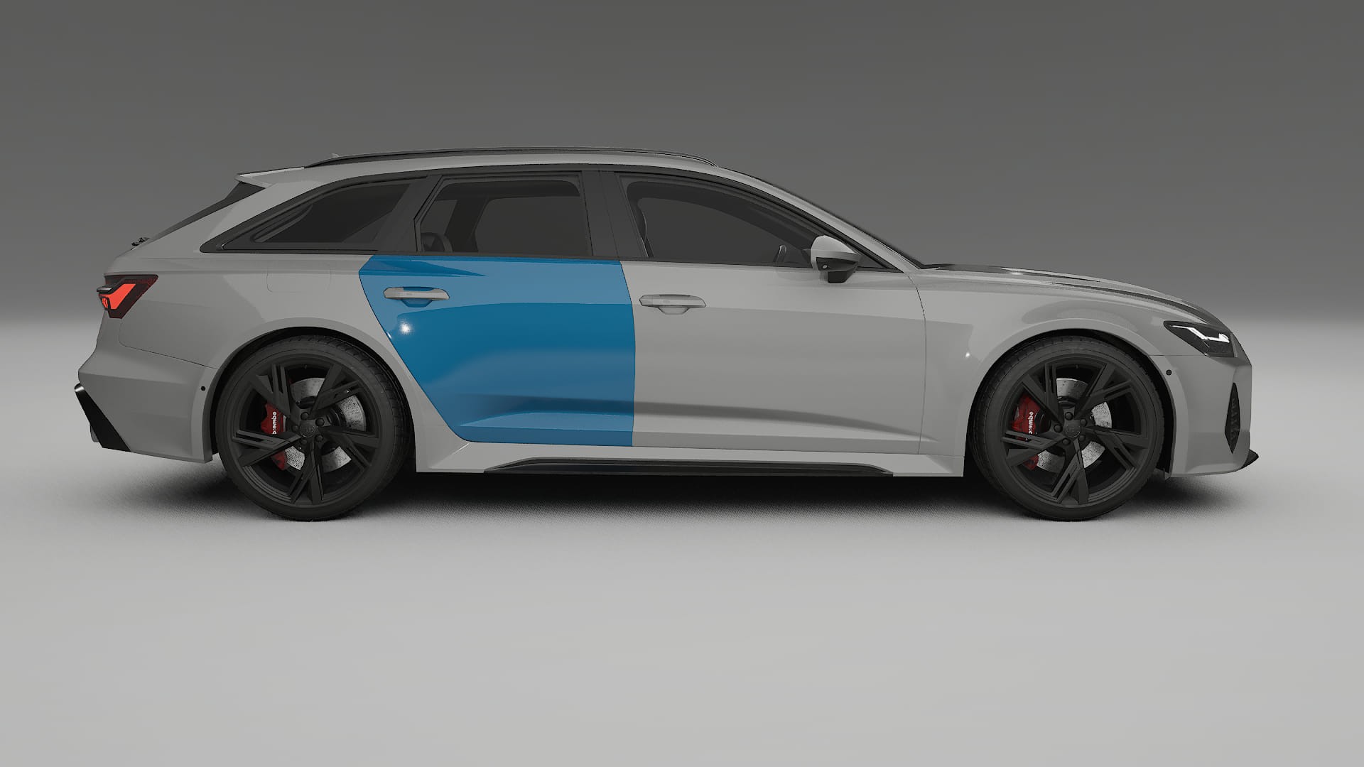 Audi RS6 Avant C8 facelift Lackschutzfolie | CrystalGuard Transparente PPF Komplett-Vorgeschnittener Kit