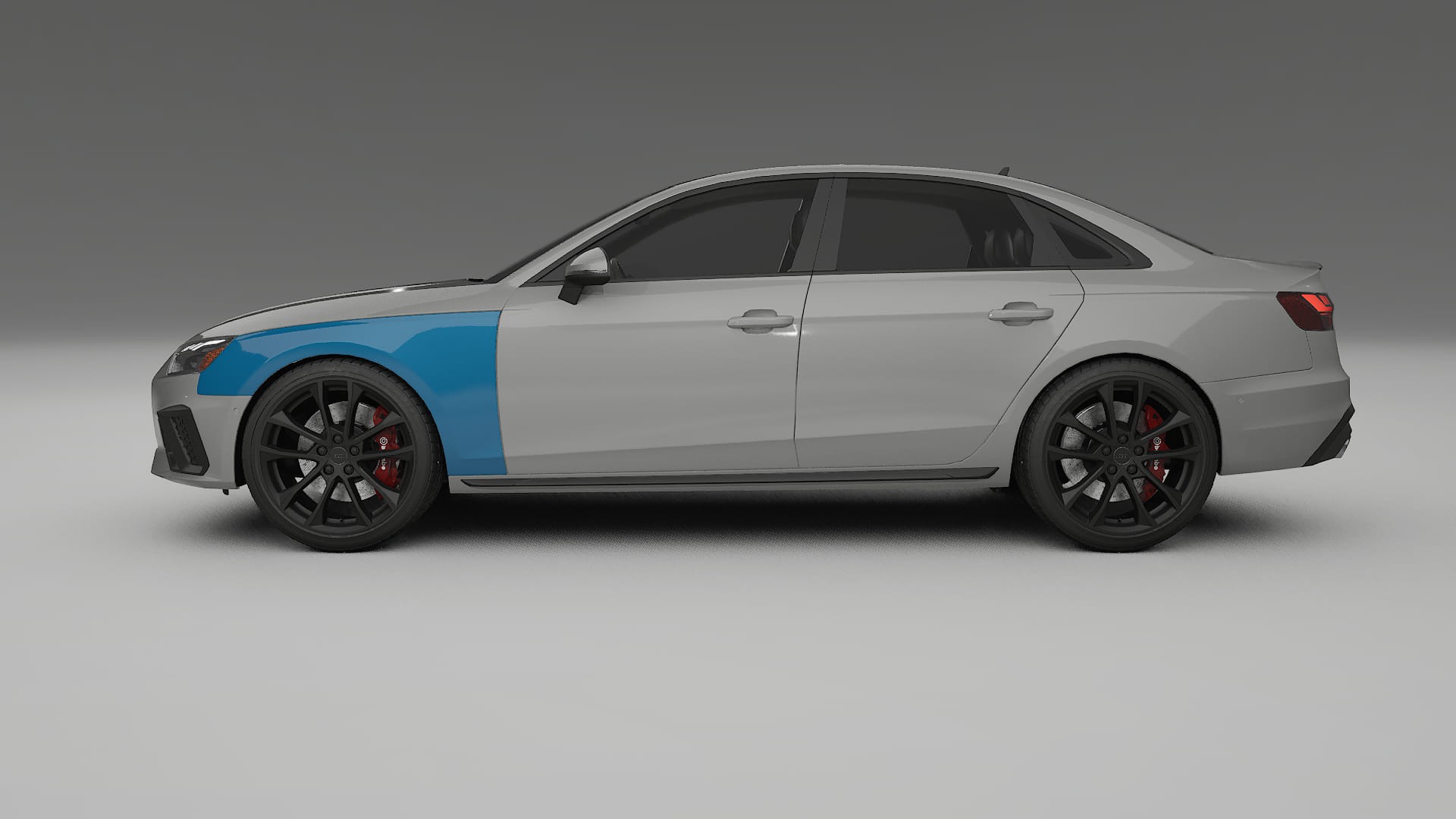 Audi S4 limousine B9 facelift Lackschutzfolie | CrystalGuard Transparente PPF Komplett-Vorgeschnittener Kit