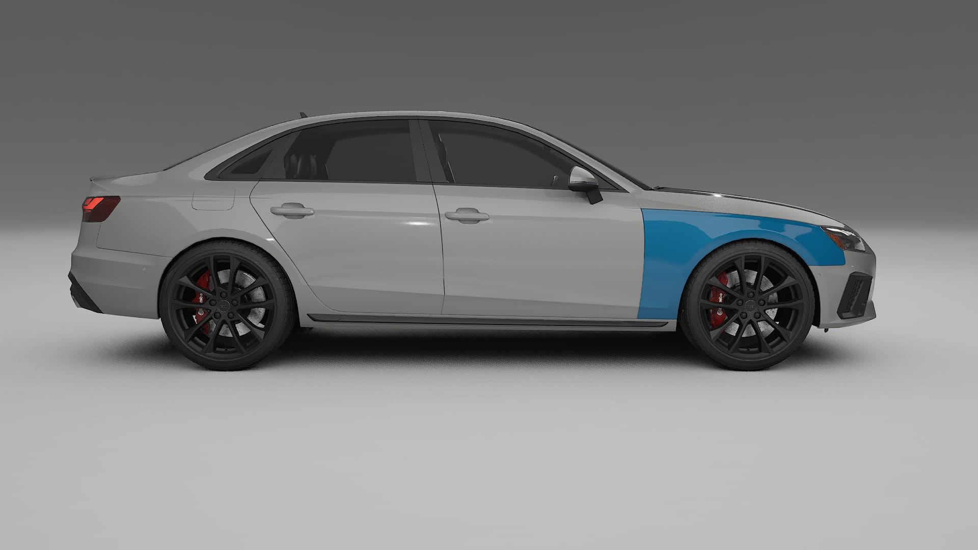 Audi S4 limousine B9 facelift Lackschutzfolie | CrystalGuard Transparente PPF Komplett-Vorgeschnittener Kit