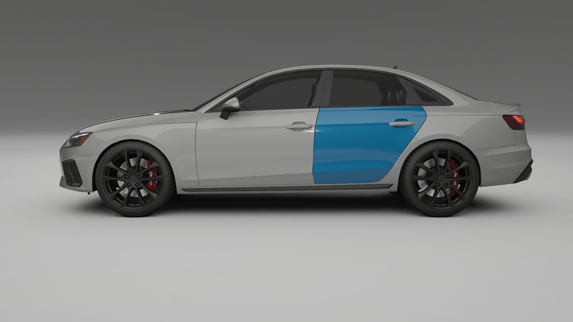 Audi S4 limousine B9 facelift Lackschutzfolie | CrystalGuard Transparente PPF Komplett-Vorgeschnittener Kit