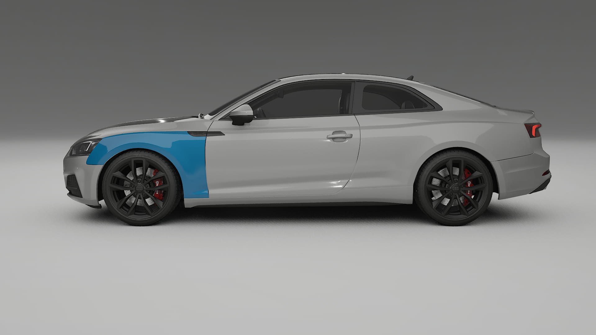 Audi S5 B9 prefacelift Lackschutzfolie | CrystalGuard Transparente PPF Komplett-Vorgeschnittener Kit