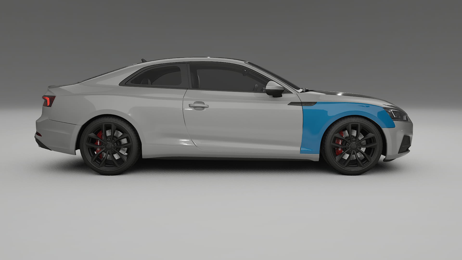 Audi S5 B9 prefacelift Paint Protection Film | CrystalGuard Transparent PPF Full Pre-Cut Kit