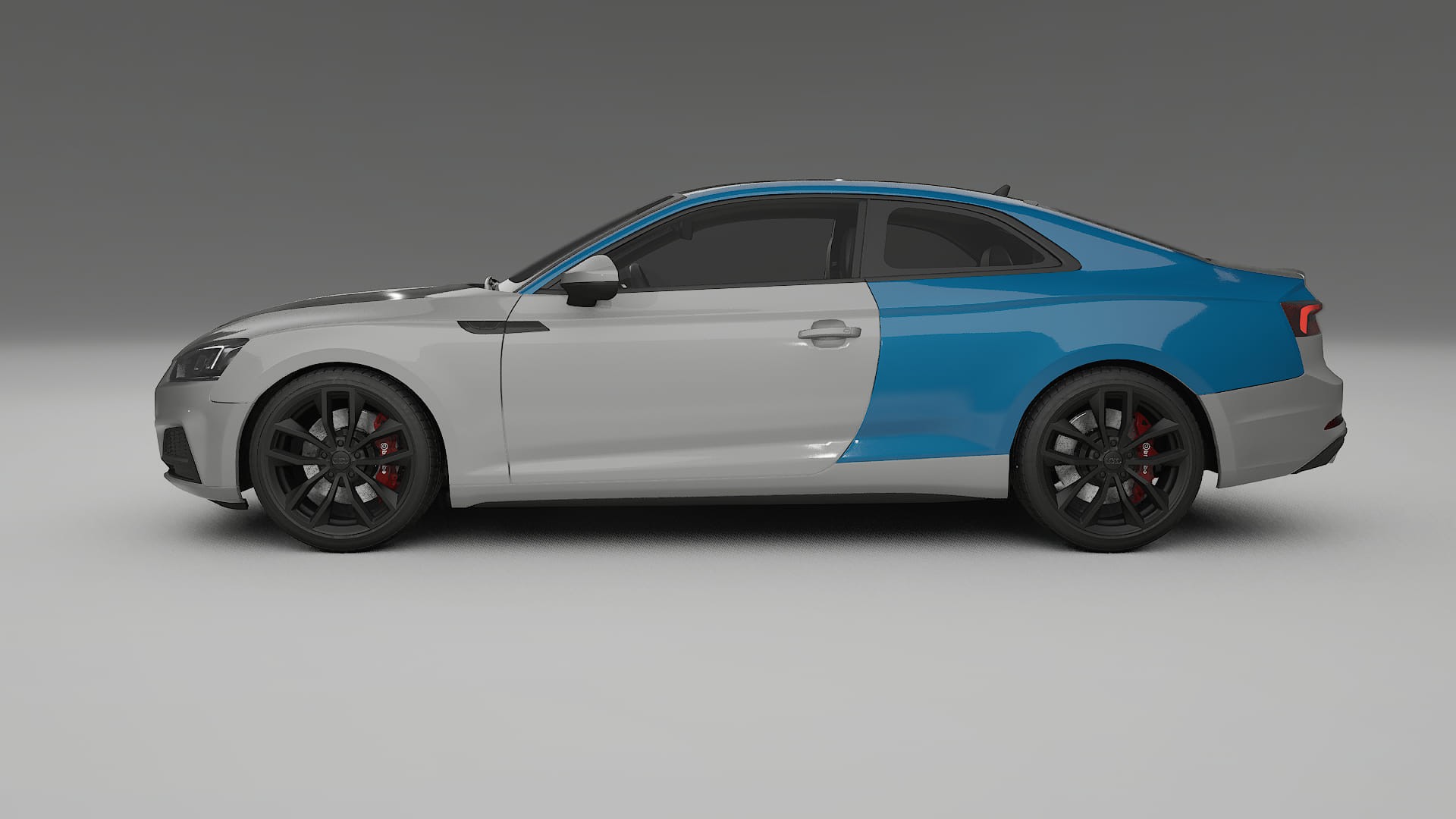 Audi S5 B9 prefacelift Lackschutzfolie | CrystalGuard Transparente PPF Komplett-Vorgeschnittener Kit