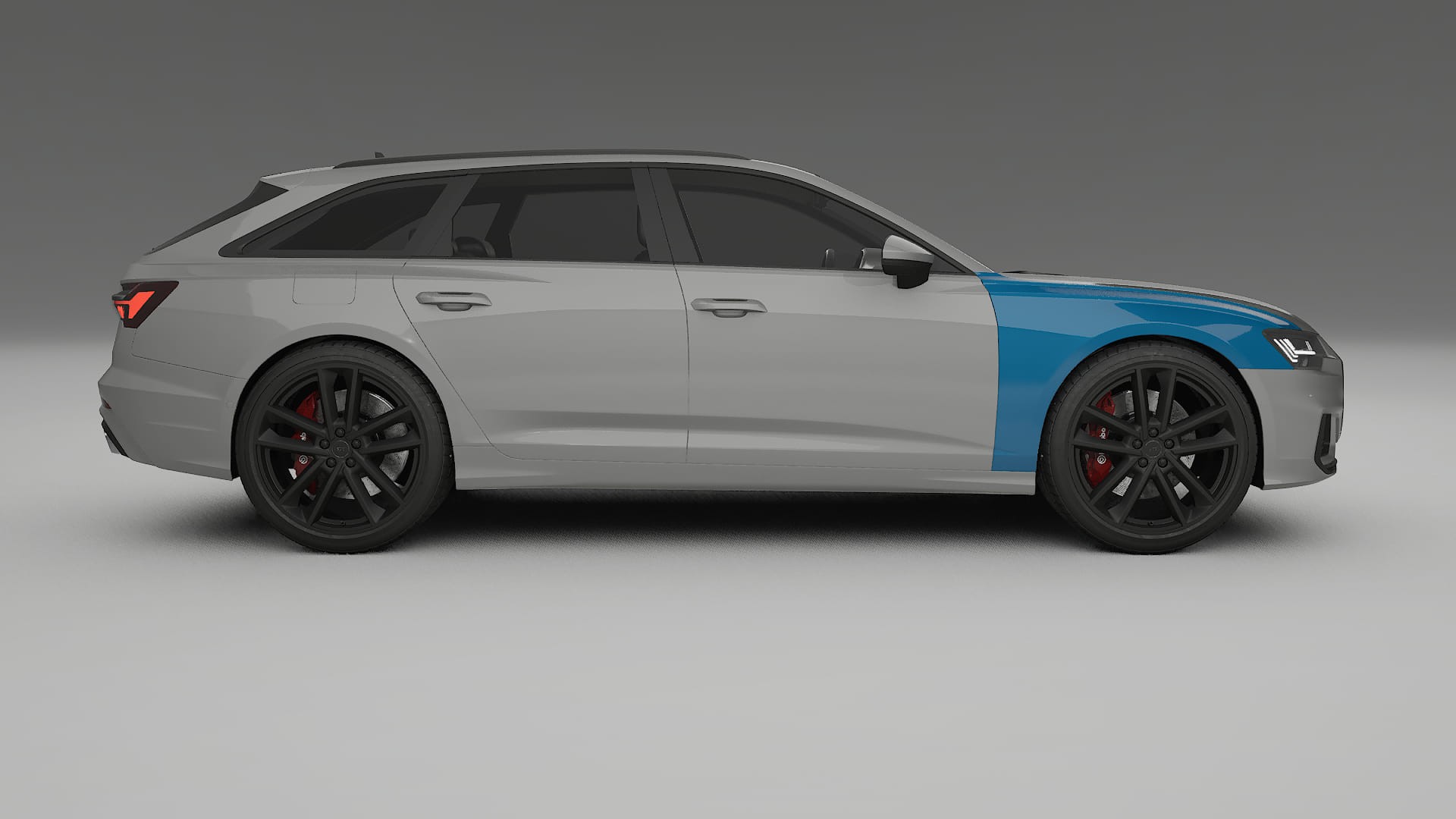 Audi S6 Avant prefacelift C8 Paint Protection Film | CrystalGuard Transparent PPF Full Pre-Cut Kit