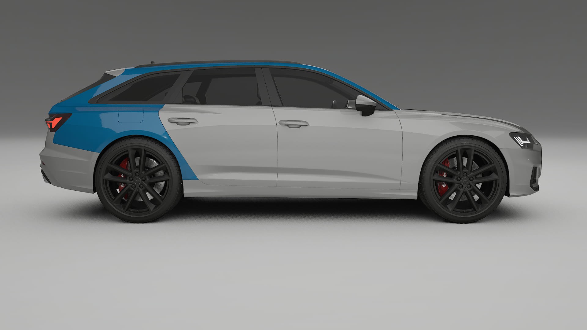 Audi S6 Avant prefacelift C8 Paint Protection Film | CrystalGuard Transparent PPF Full Pre-Cut Kit