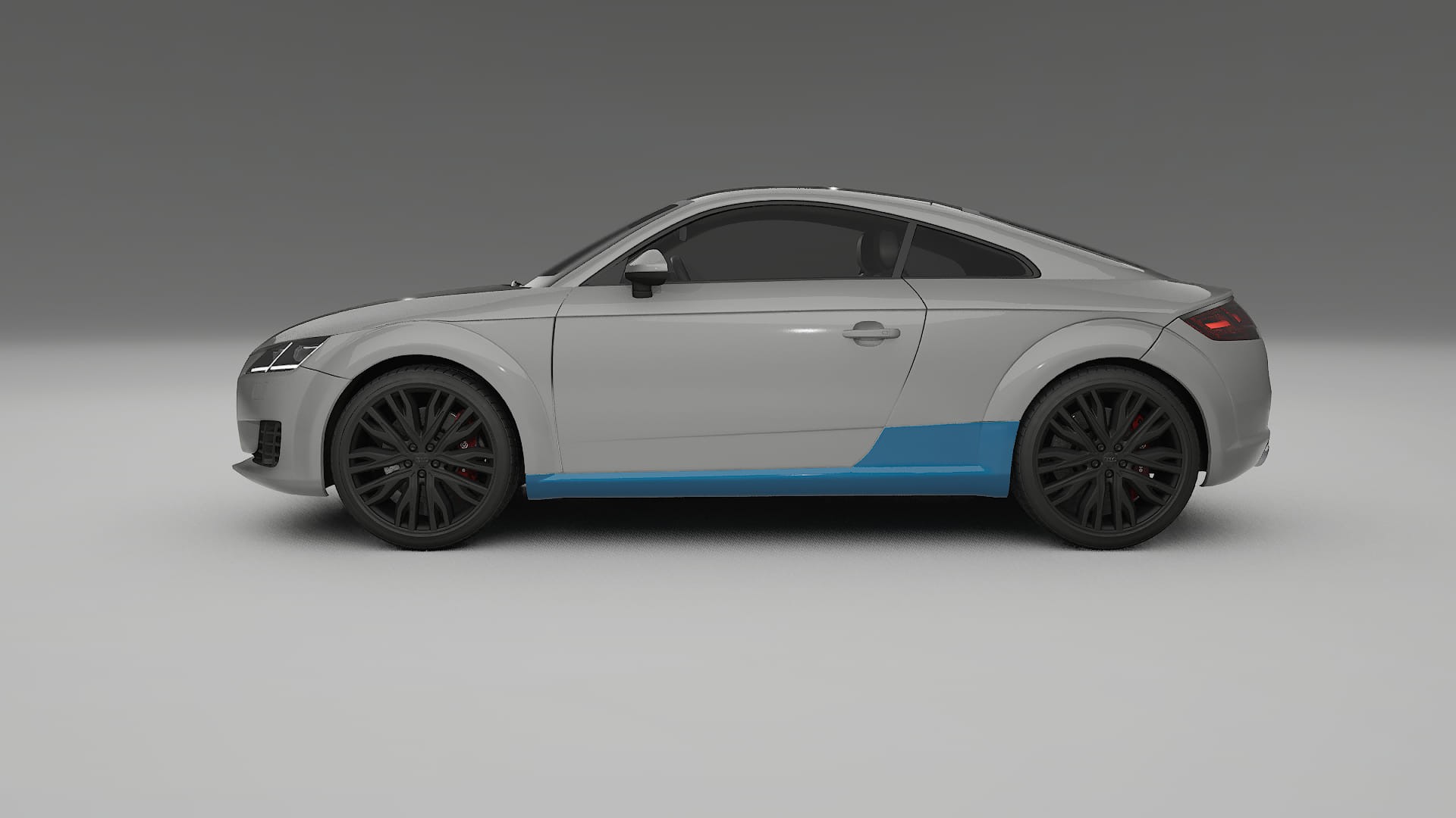 Audi TT coupe 8S prefacelift Lackschutzfolie | CrystalGuard Transparente PPF Komplett-Vorgeschnittener Kit