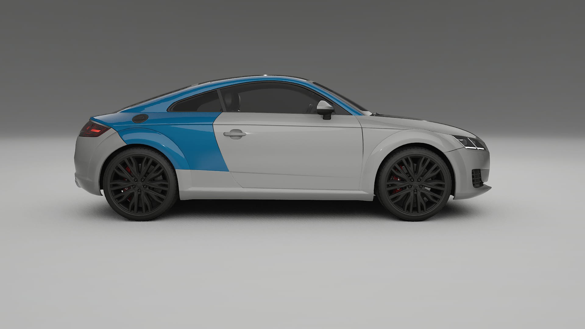 Audi TT coupe 8S prefacelift Lackschutzfolie | CrystalGuard Transparente PPF Komplett-Vorgeschnittener Kit