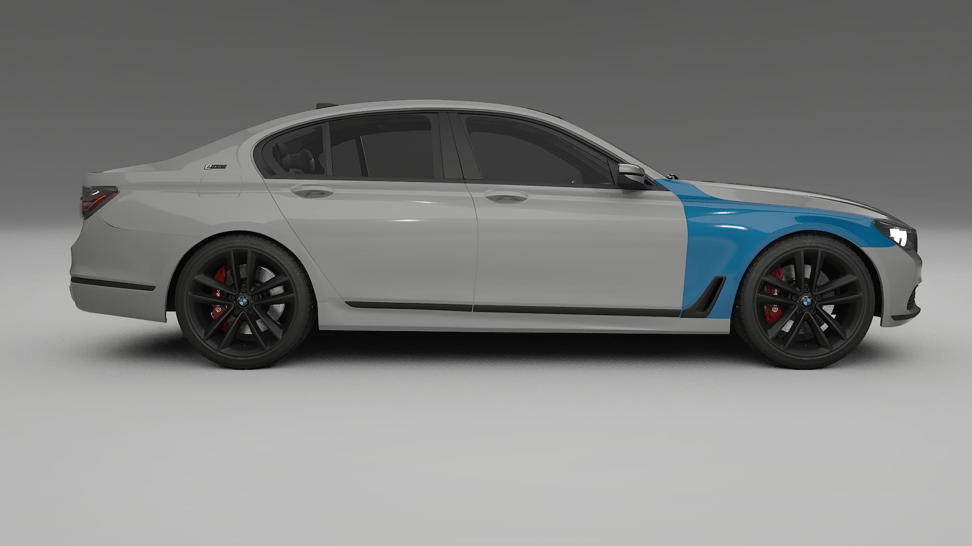 BMW 7 G11 G12 facelift Lackschutzfolie | CrystalGuard Transparente PPF Komplett-Vorgeschnittener Kit