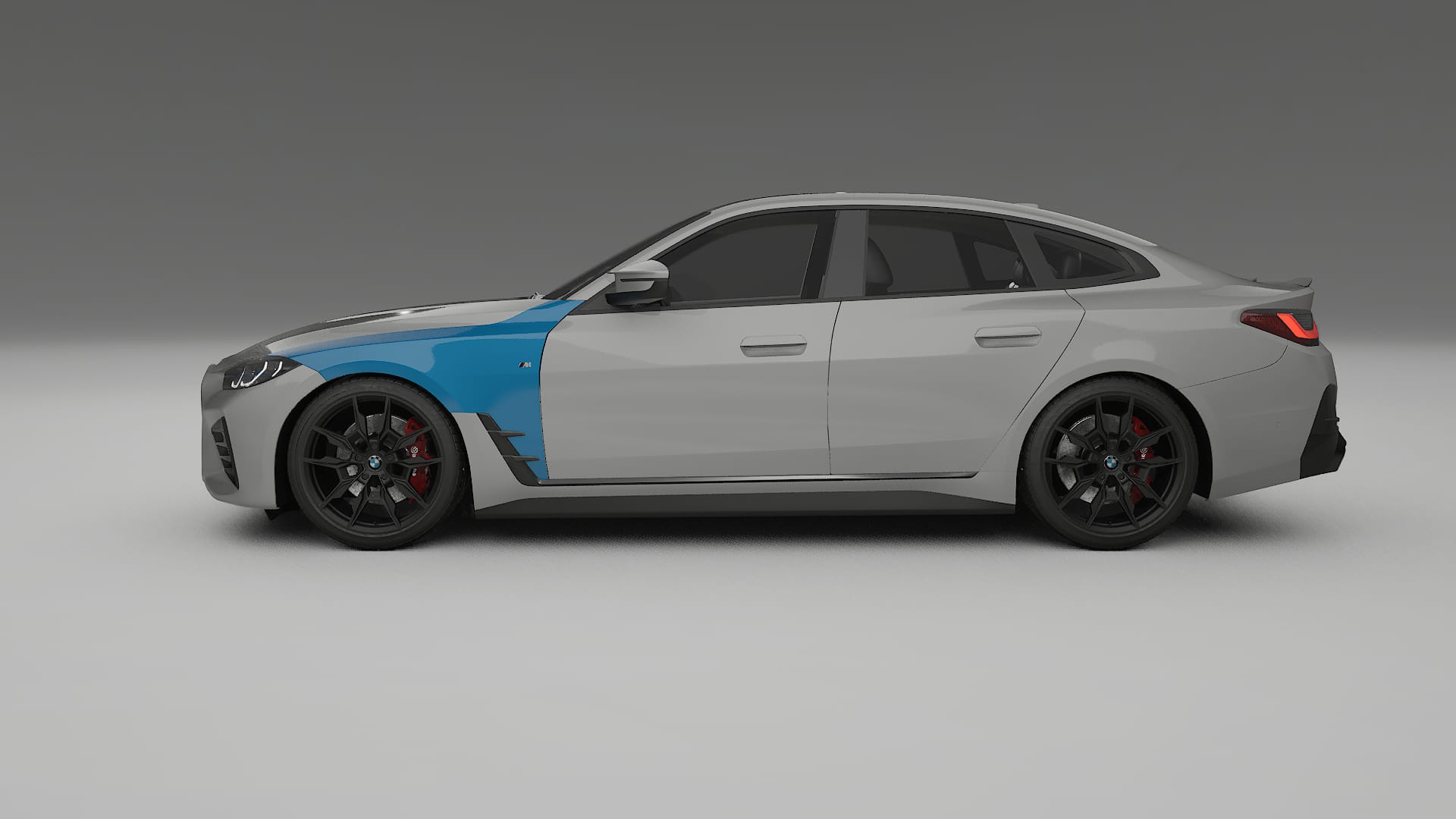 BMW I4 G26 M-Package Lackschutzfolie | CrystalGuard Transparente PPF Komplett-Vorgeschnittener Kit