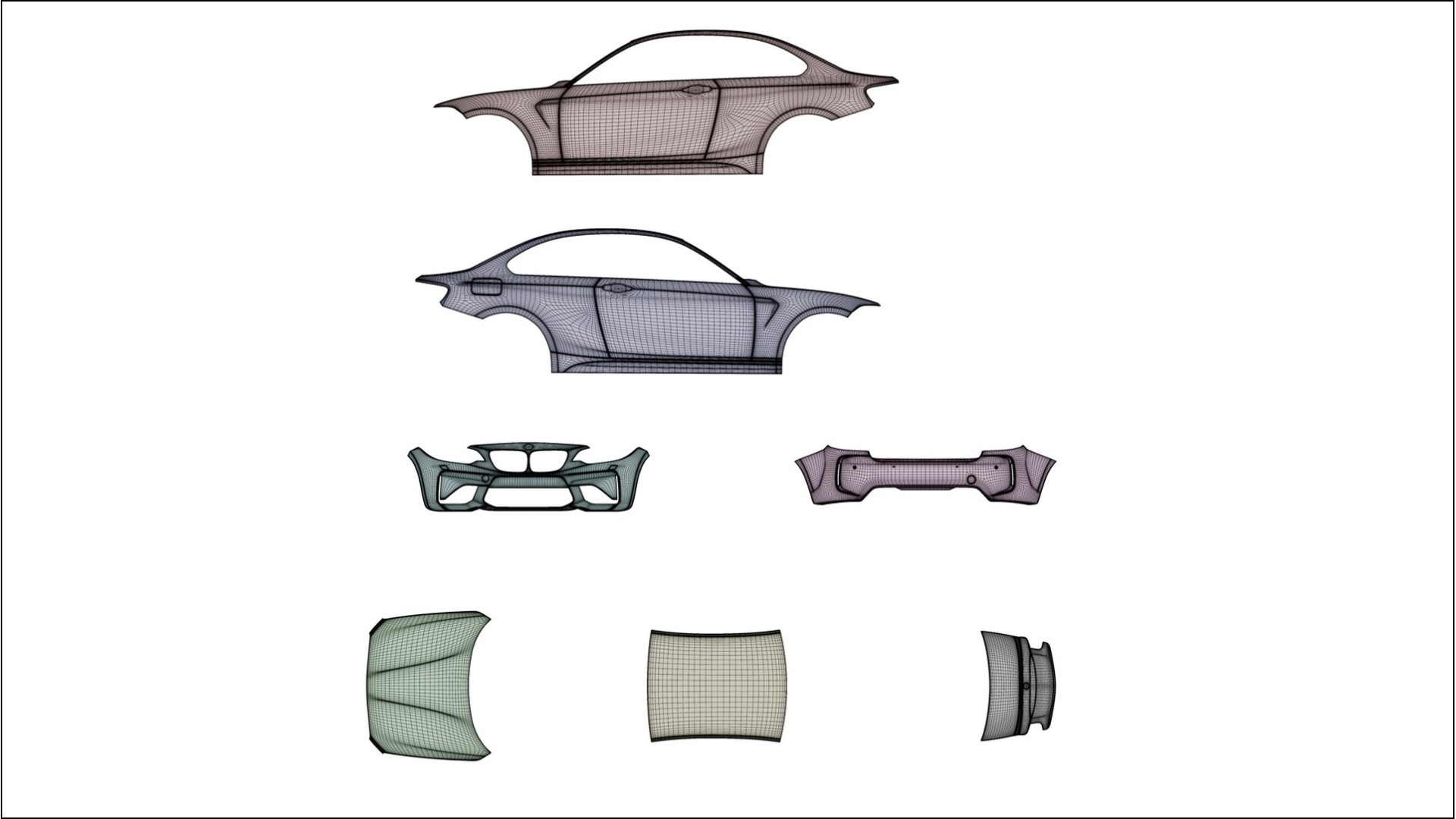 BMW M2 F87 facelift Lackschutzfolie | CrystalGuard Transparente PPF Komplett-Vorgeschnittener Kit