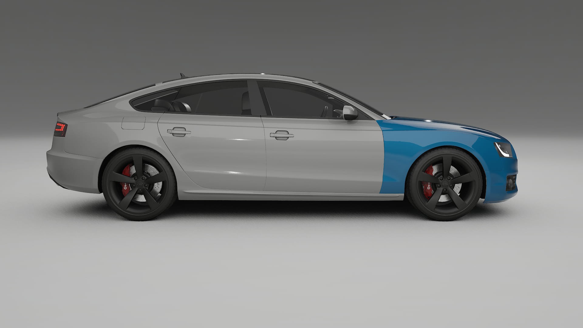 Audi A5 8T Sportback prefacelift pre-LCI Paint Protection Film | CrystalGuard TPU PPF Front Kit 2