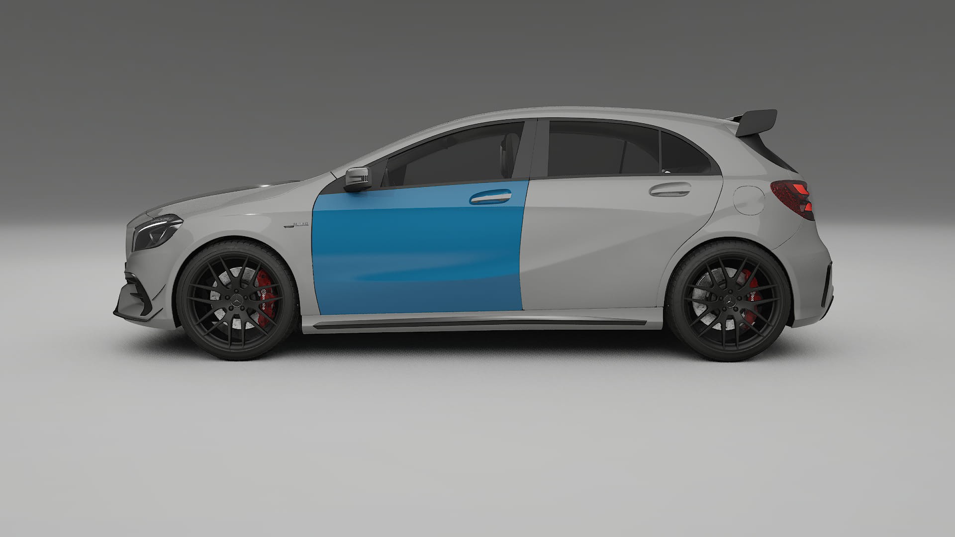 Mercedes A45 AMG W176 Paint Protection Film | CrystalGuard Transparent PPF Full Pre-Cut Kit