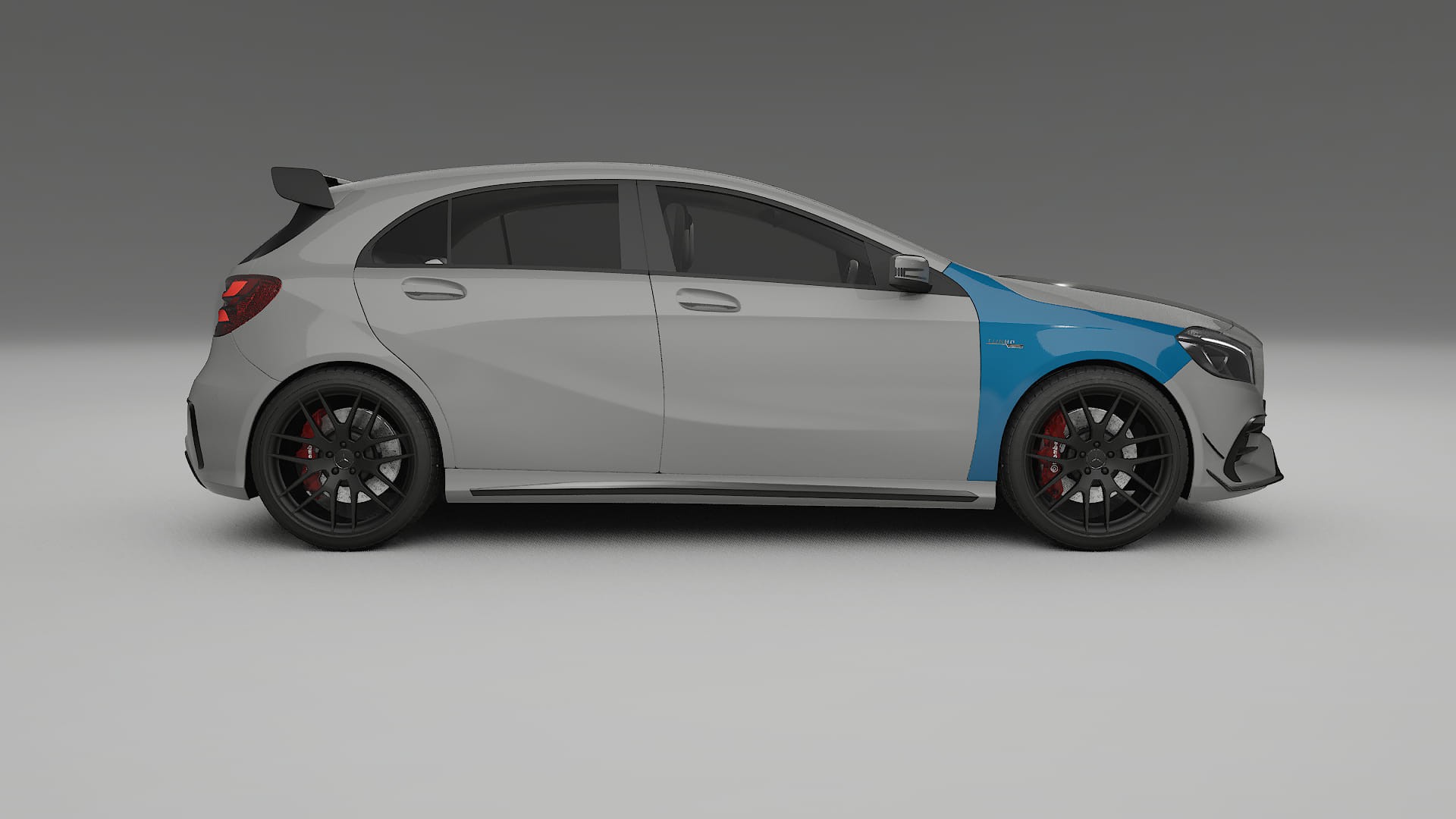 Mercedes A45 AMG W176 Paint Protection Film | CrystalGuard Transparent PPF Full Pre-Cut Kit