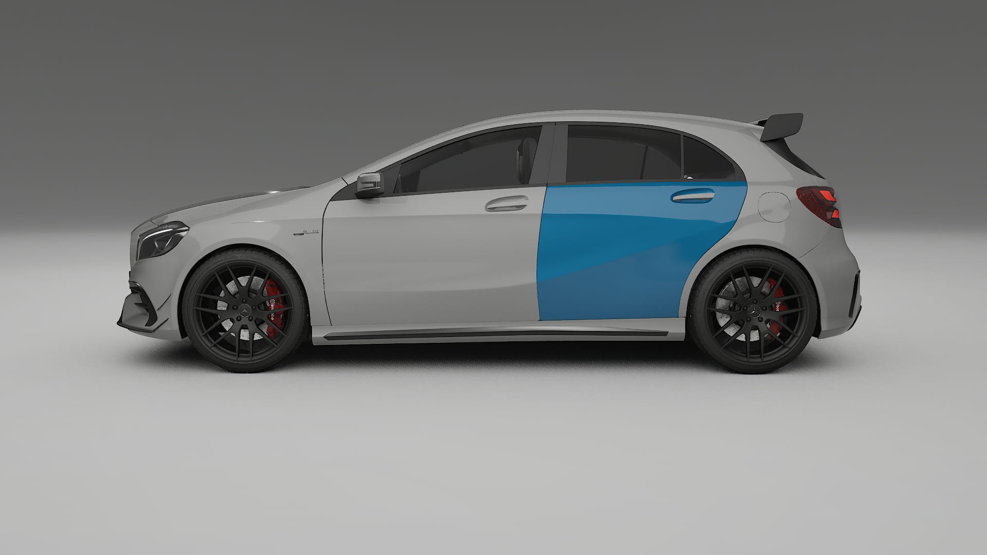 Mercedes A45 AMG W176 Paint Protection Film | CrystalGuard Transparent PPF Full Pre-Cut Kit