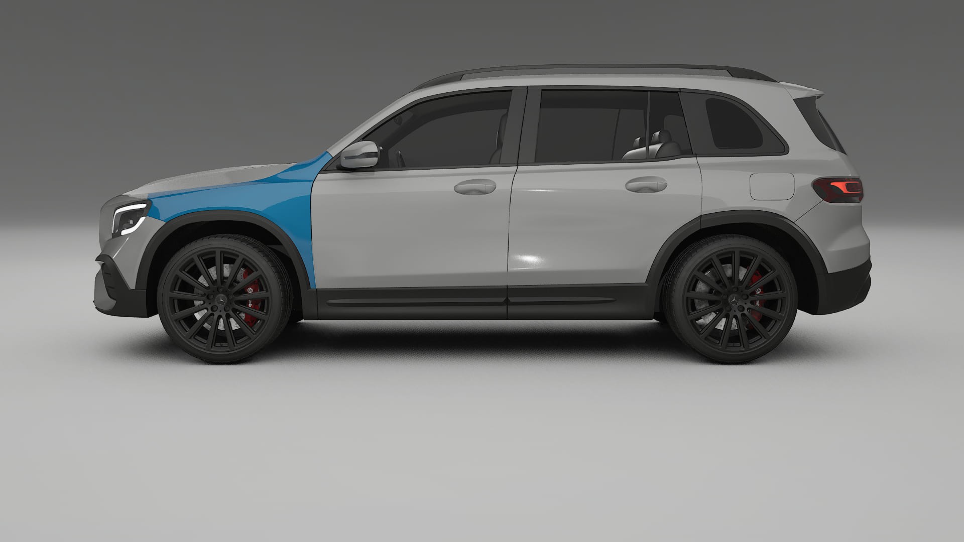 Mercedes AMG GLB Lackschutzfolie | CrystalGuard Transparente PPF Komplett-Vorgeschnittener Kit