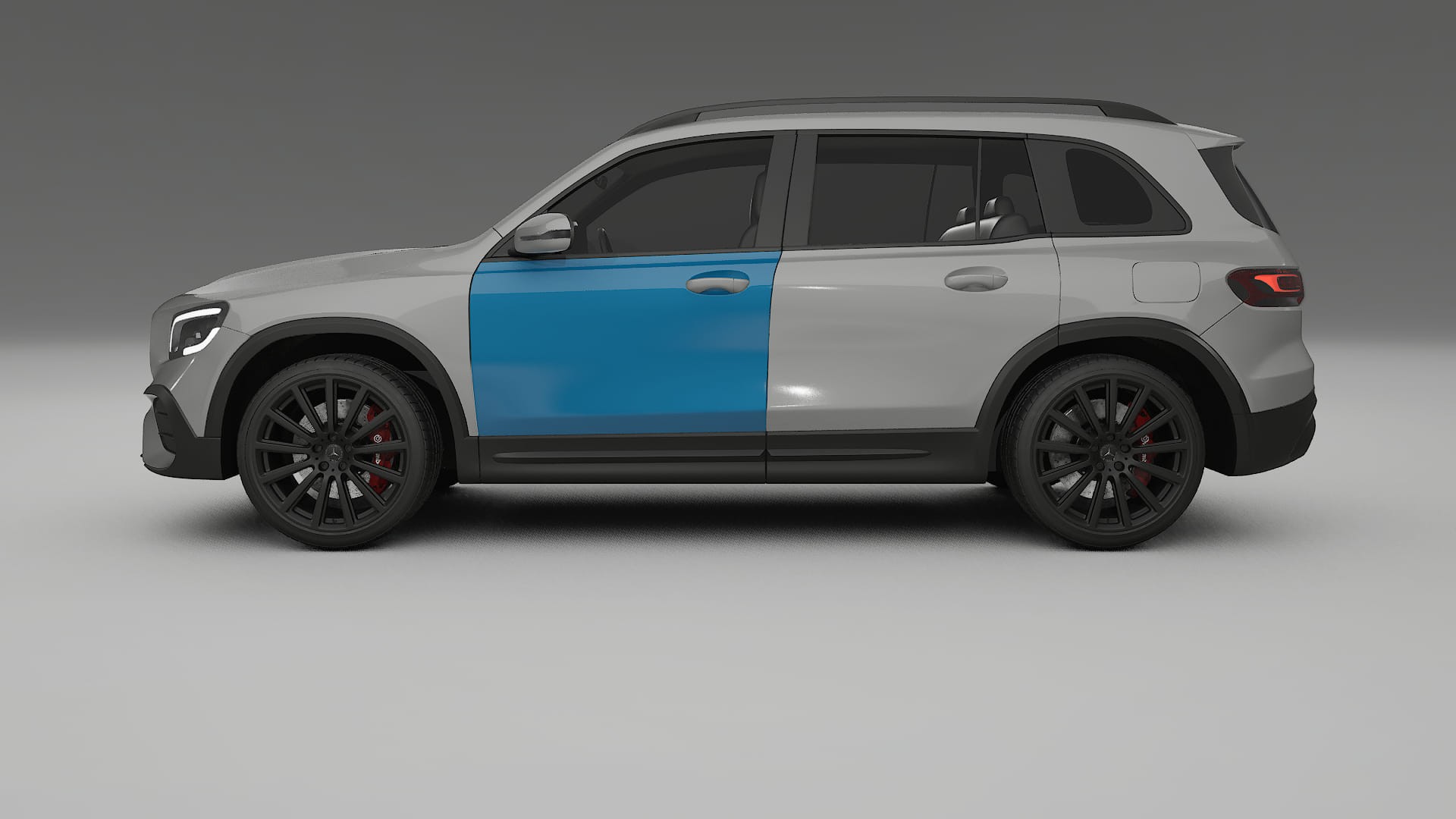 Mercedes AMG GLB Lackschutzfolie | CrystalGuard Transparente PPF Komplett-Vorgeschnittener Kit