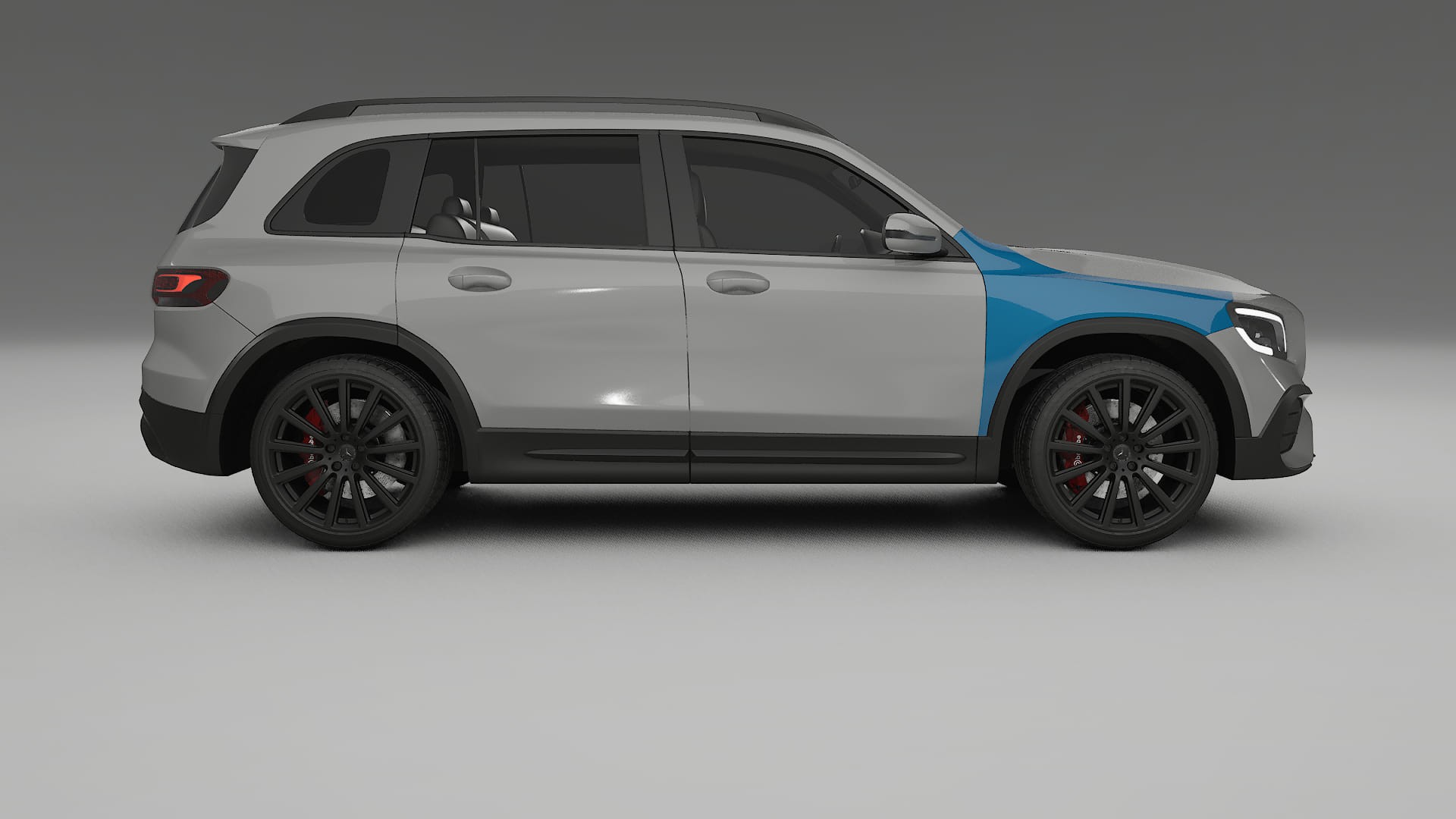 Mercedes AMG GLB Lackschutzfolie | CrystalGuard Transparente PPF Komplett-Vorgeschnittener Kit