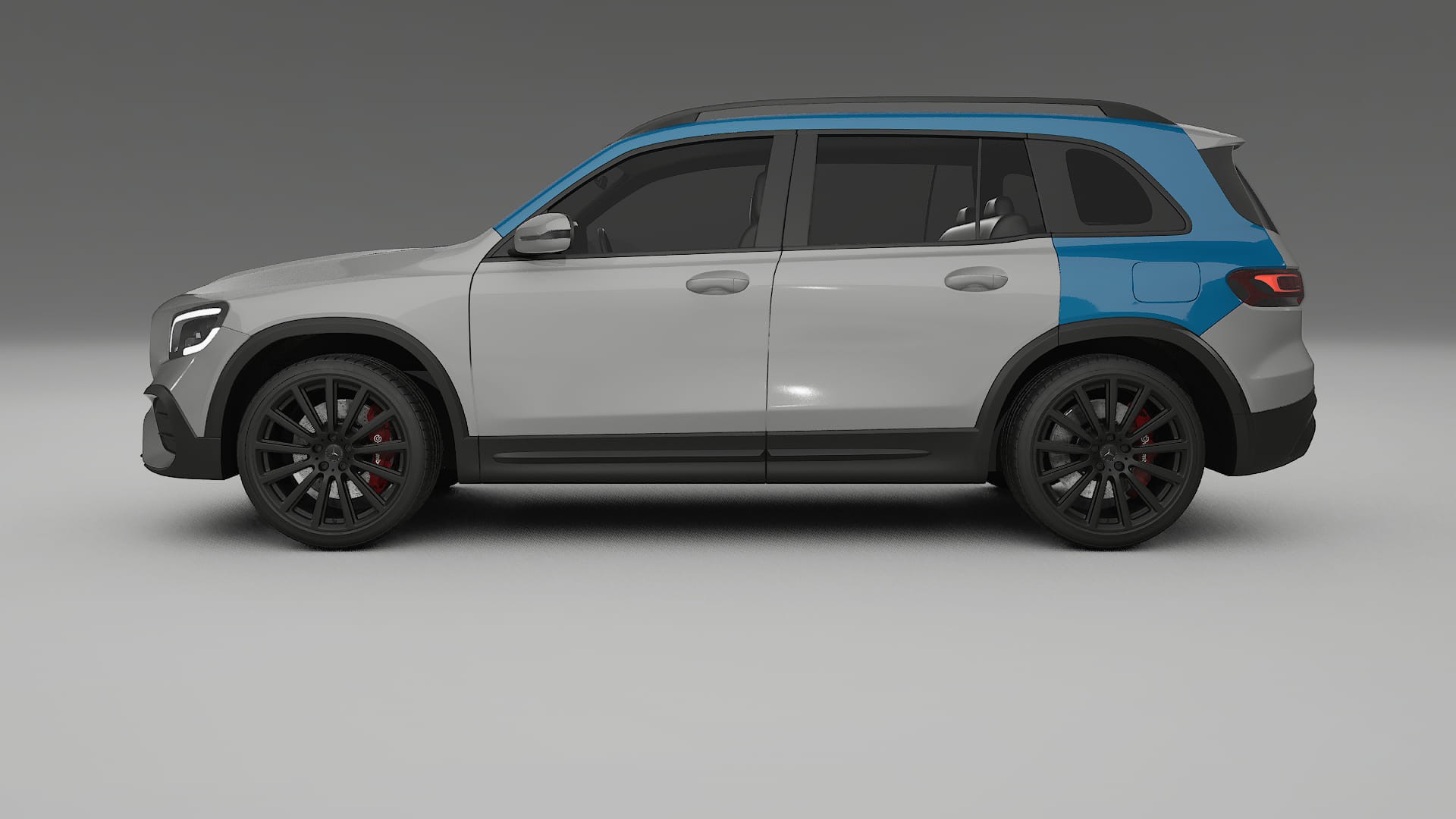 Mercedes AMG GLB Lackschutzfolie | CrystalGuard Transparente PPF Komplett-Vorgeschnittener Kit