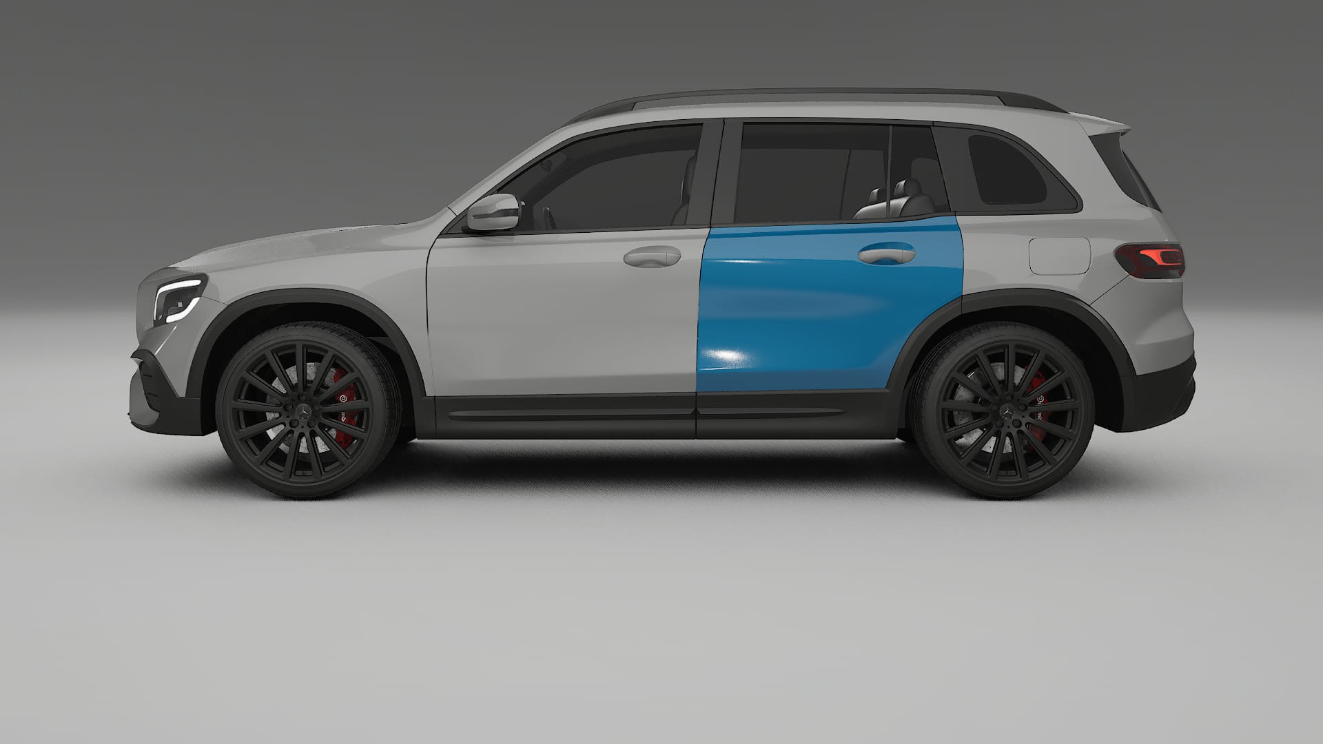 Mercedes AMG GLB Lackschutzfolie | CrystalGuard Transparente PPF Komplett-Vorgeschnittener Kit