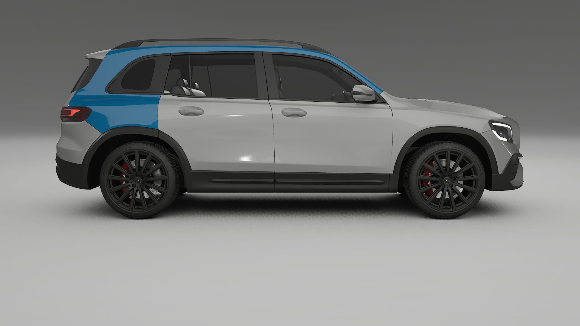 Mercedes AMG GLB Lackschutzfolie | CrystalGuard Transparente PPF Komplett-Vorgeschnittener Kit