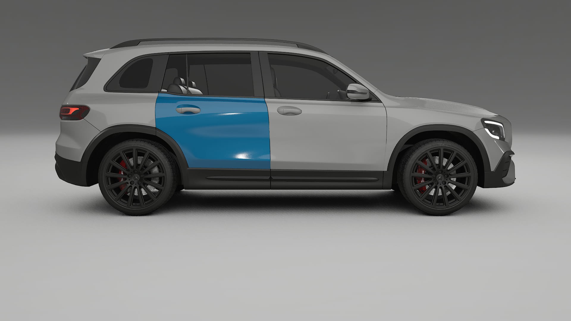 Mercedes AMG GLB Lackschutzfolie | CrystalGuard Transparente PPF Komplett-Vorgeschnittener Kit