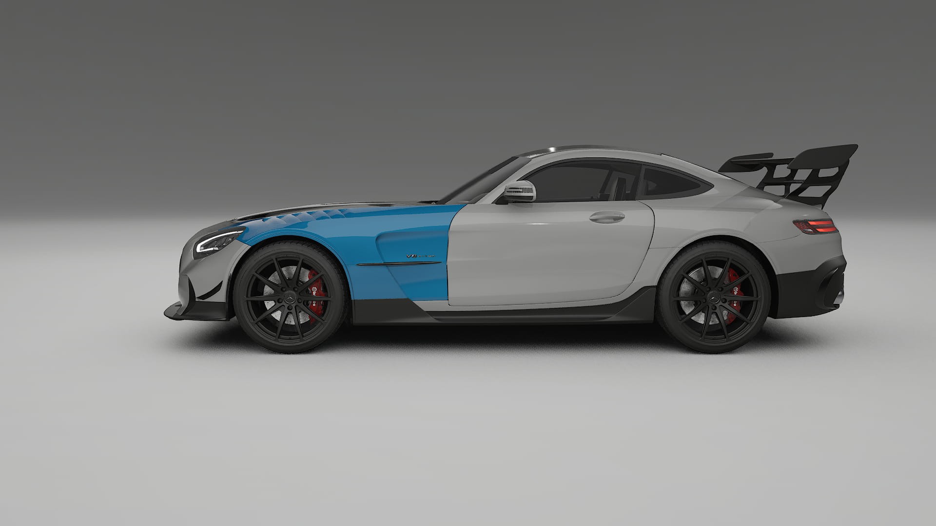 Mercedes AMG GT Black Series C192 coupe Lackschutzfolie | CrystalGuard Transparente PPF Komplett-Vorgeschnittener Kit