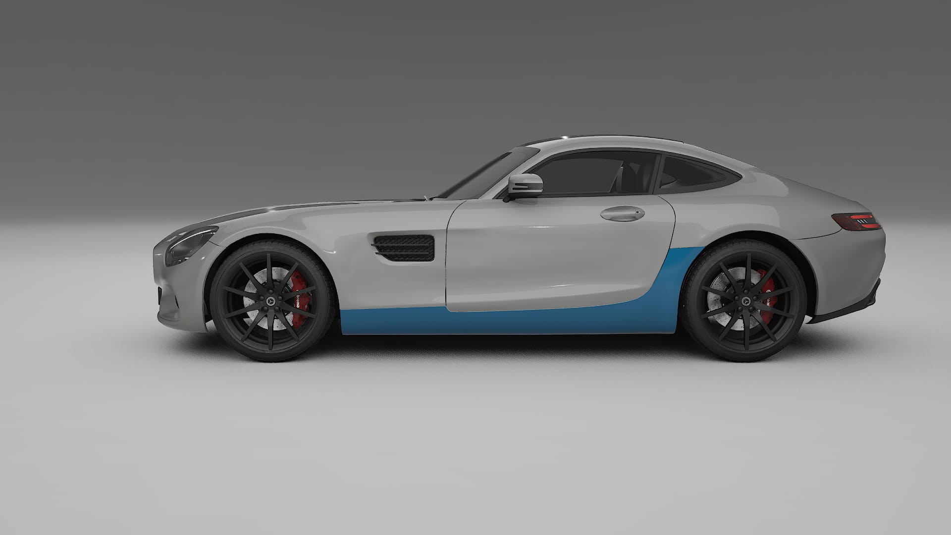 Mercedes AMG GT C190 coupe Lackschutzfolie | CrystalGuard Transparente PPF Komplett-Vorgeschnittener Kit