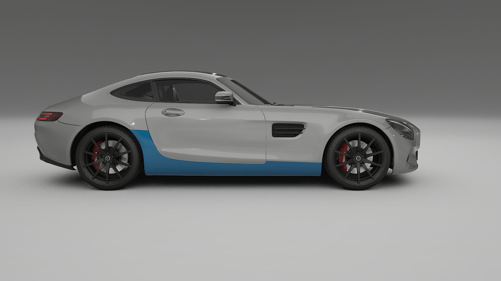 Mercedes AMG GT C190 coupe Lackschutzfolie | CrystalGuard Transparente PPF Komplett-Vorgeschnittener Kit