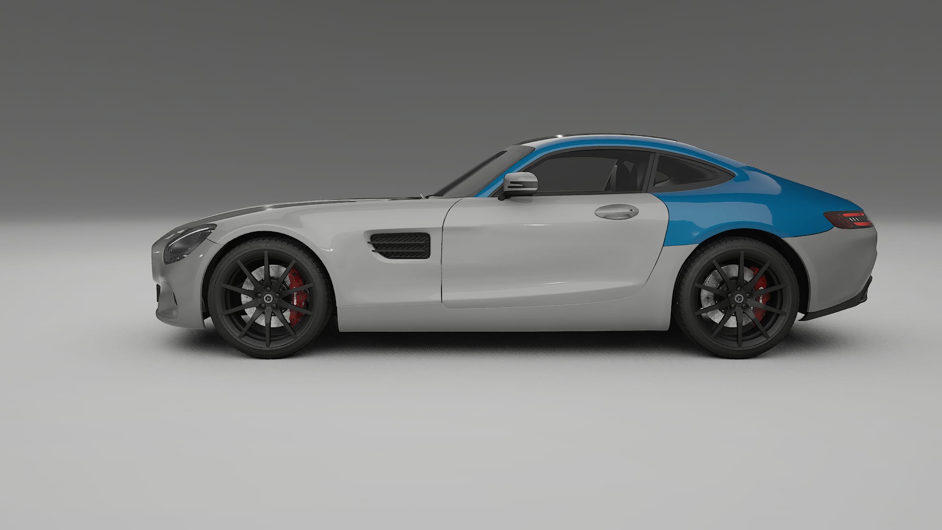 Mercedes AMG GT C190 coupe Lackschutzfolie | CrystalGuard Transparente PPF Komplett-Vorgeschnittener Kit