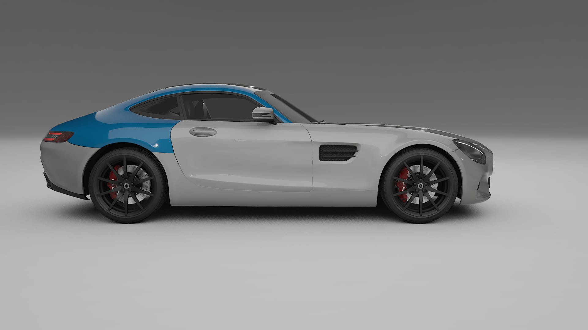 Mercedes AMG GT C190 coupe Lackschutzfolie | CrystalGuard Transparente PPF Komplett-Vorgeschnittener Kit