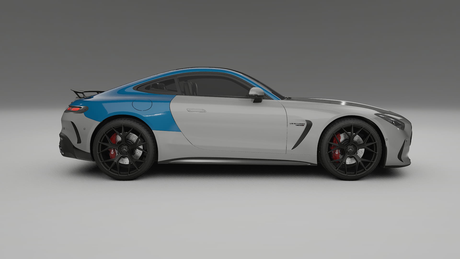 Mercedes AMG GT coupe C192 Lackschutzfolie | CrystalGuard Transparente PPF Komplett-Vorgeschnittener Kit