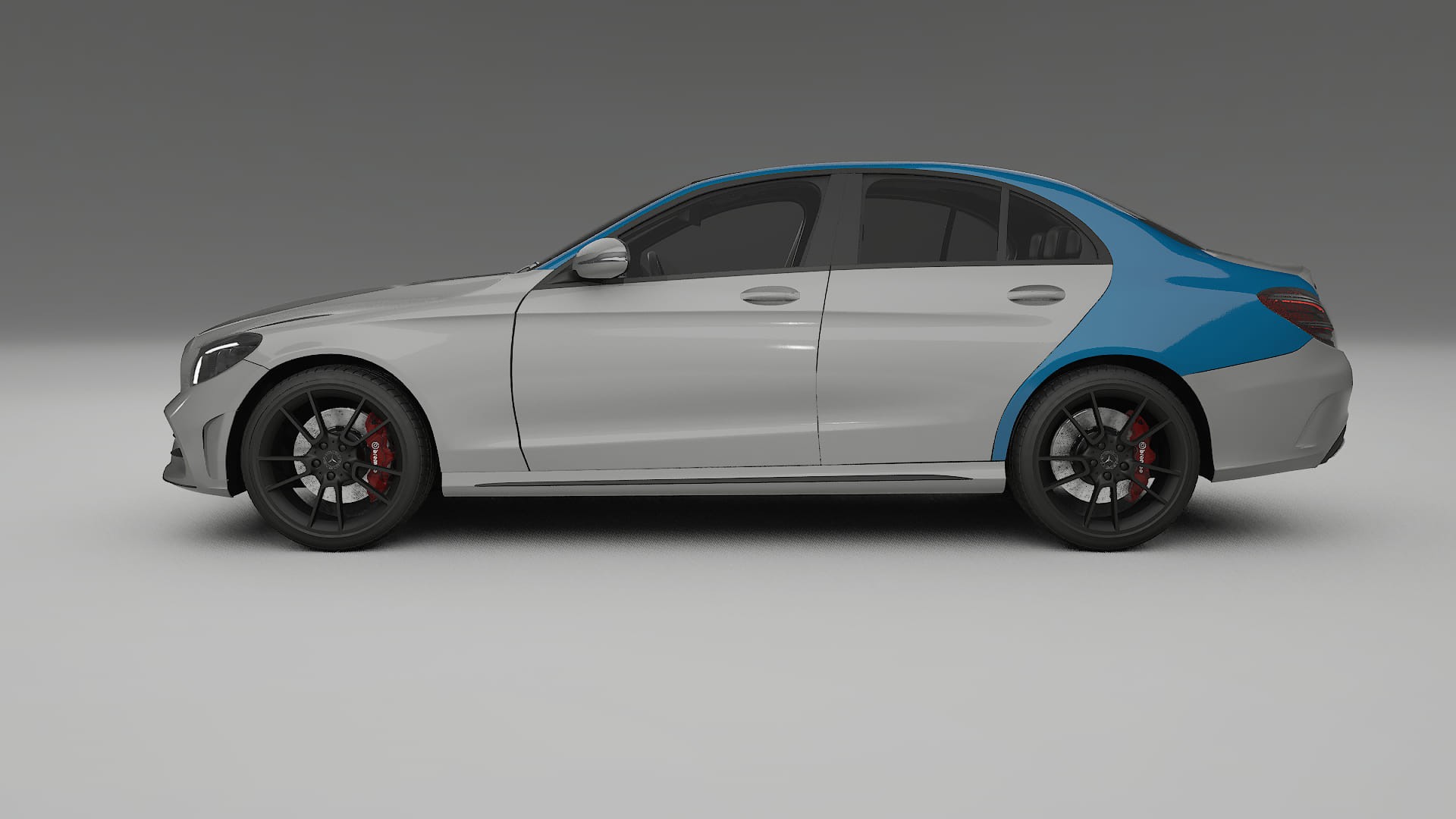 Mercedes C-Class W206 Paint Protection Film | CrystalGuard Transparent PPF Full Pre-Cut Kit