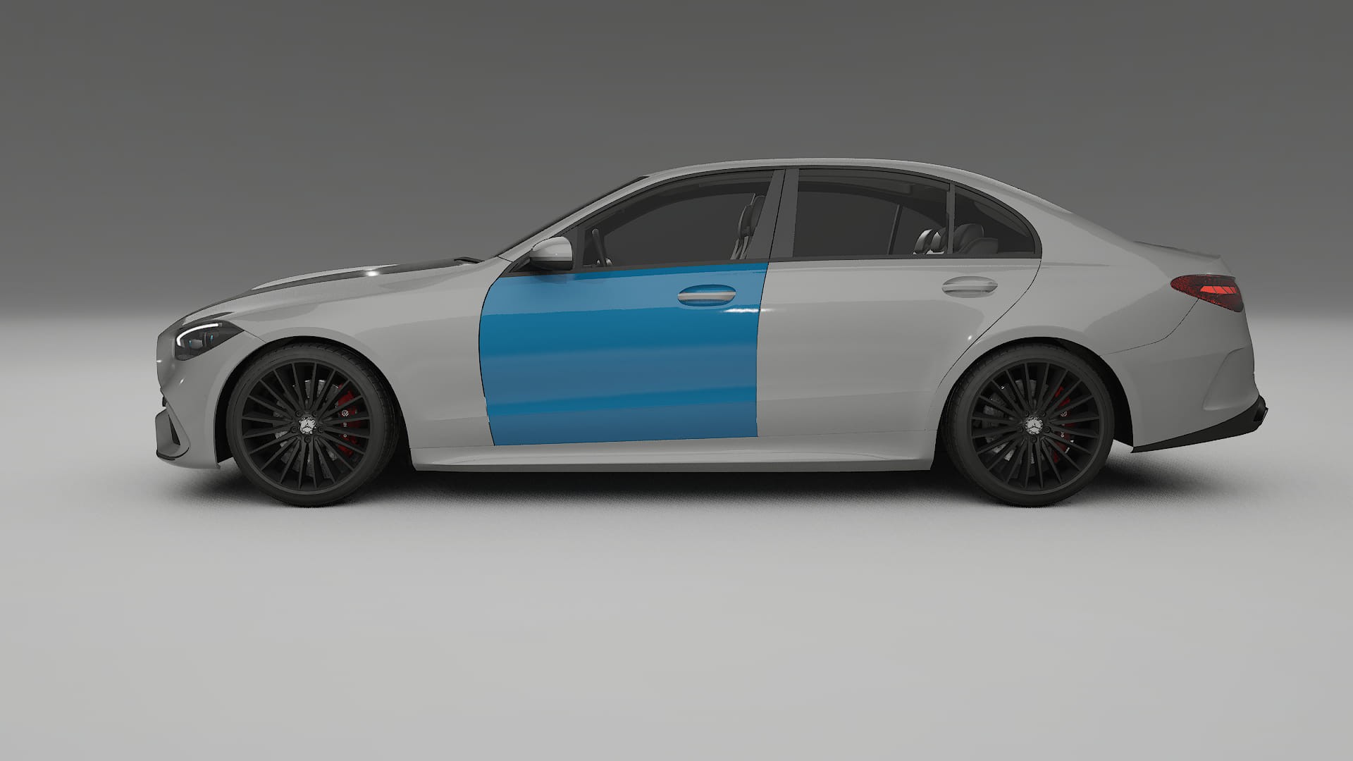 Mercedes C-Class W206 Paint Protection Film | CrystalGuard Transparent PPF Full Pre-Cut Kit