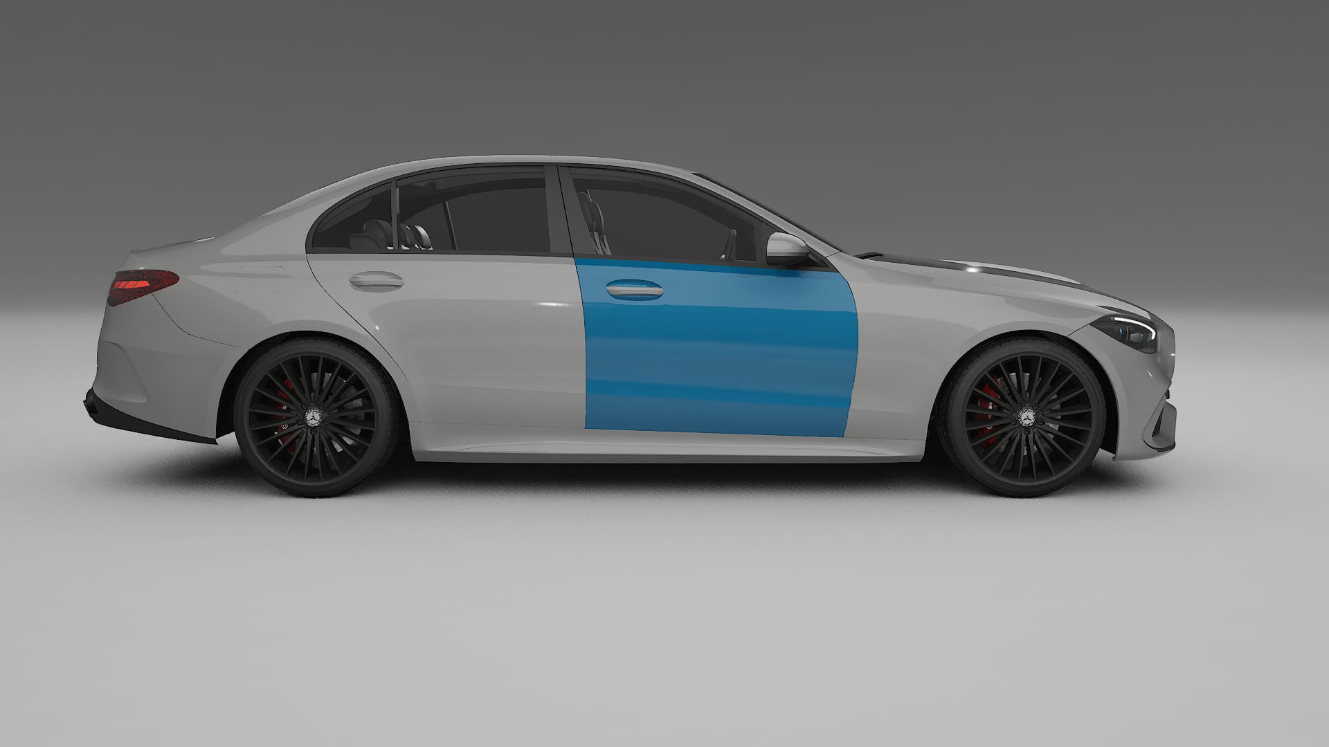 Mercedes C-class W206 Lackschutzfolie | CrystalGuard Transparente PPF Komplett-Vorgeschnittener Kit