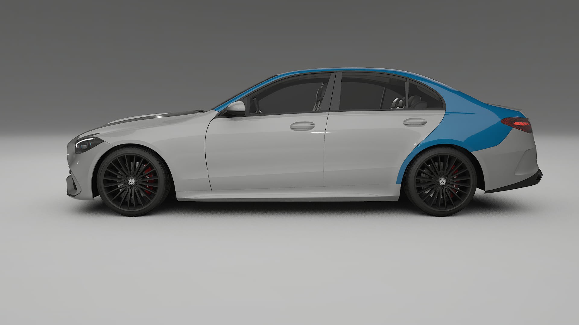 Mercedes C-class W206 Lackschutzfolie | CrystalGuard Transparente PPF Komplett-Vorgeschnittener Kit