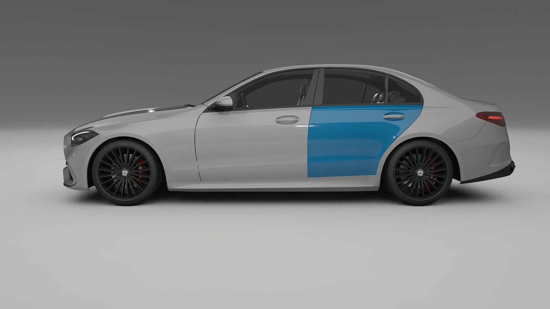 Mercedes C-class W206 Lackschutzfolie | CrystalGuard Transparente PPF Komplett-Vorgeschnittener Kit