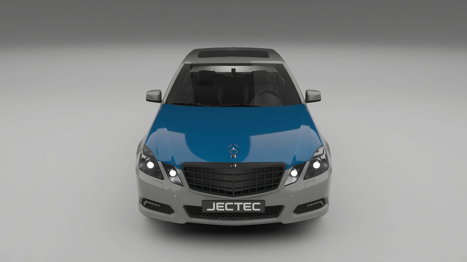 Mercedes E-Class Sedan W212 Prefacelift Paint Protection Film | CrystalGuard Transparent PPF Full Pre-Cut Kit