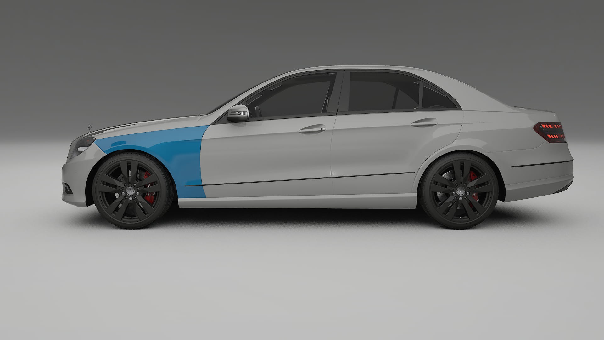 Mercedes E-class limousine W212 Prefacelift Lackschutzfolie | CrystalGuard Transparente PPF Komplett-Vorgeschnittener Kit