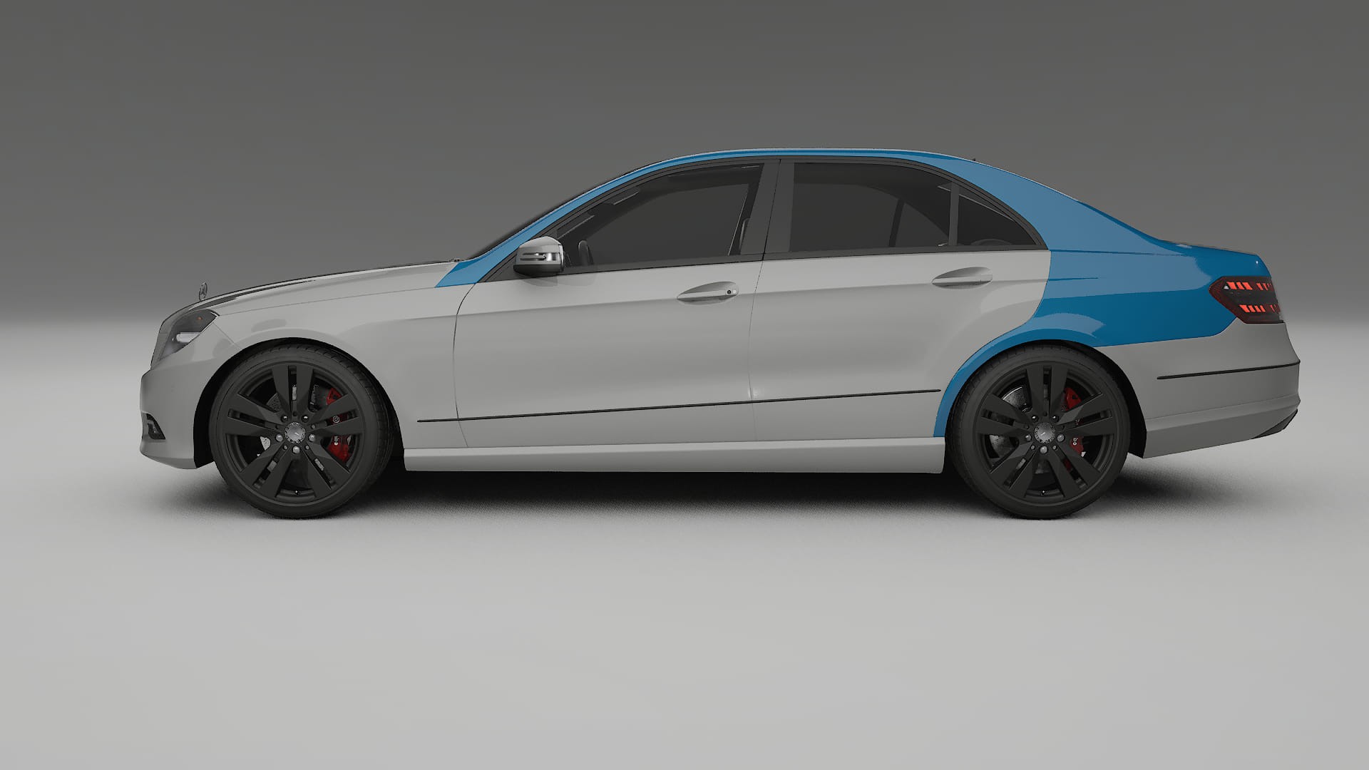 Mercedes E-Class Sedan W212 Prefacelift Paint Protection Film | CrystalGuard Transparent PPF Full Pre-Cut Kit