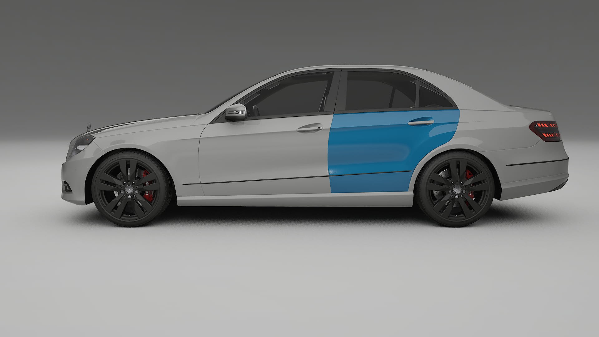 Mercedes E-class limousine W212 Prefacelift Lackschutzfolie | CrystalGuard Transparente PPF Komplett-Vorgeschnittener Kit