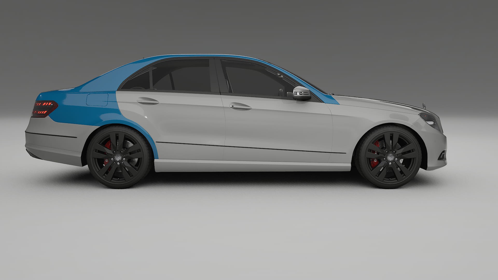 Mercedes E-Class Sedan W212 Prefacelift Paint Protection Film | CrystalGuard Transparent PPF Full Pre-Cut Kit