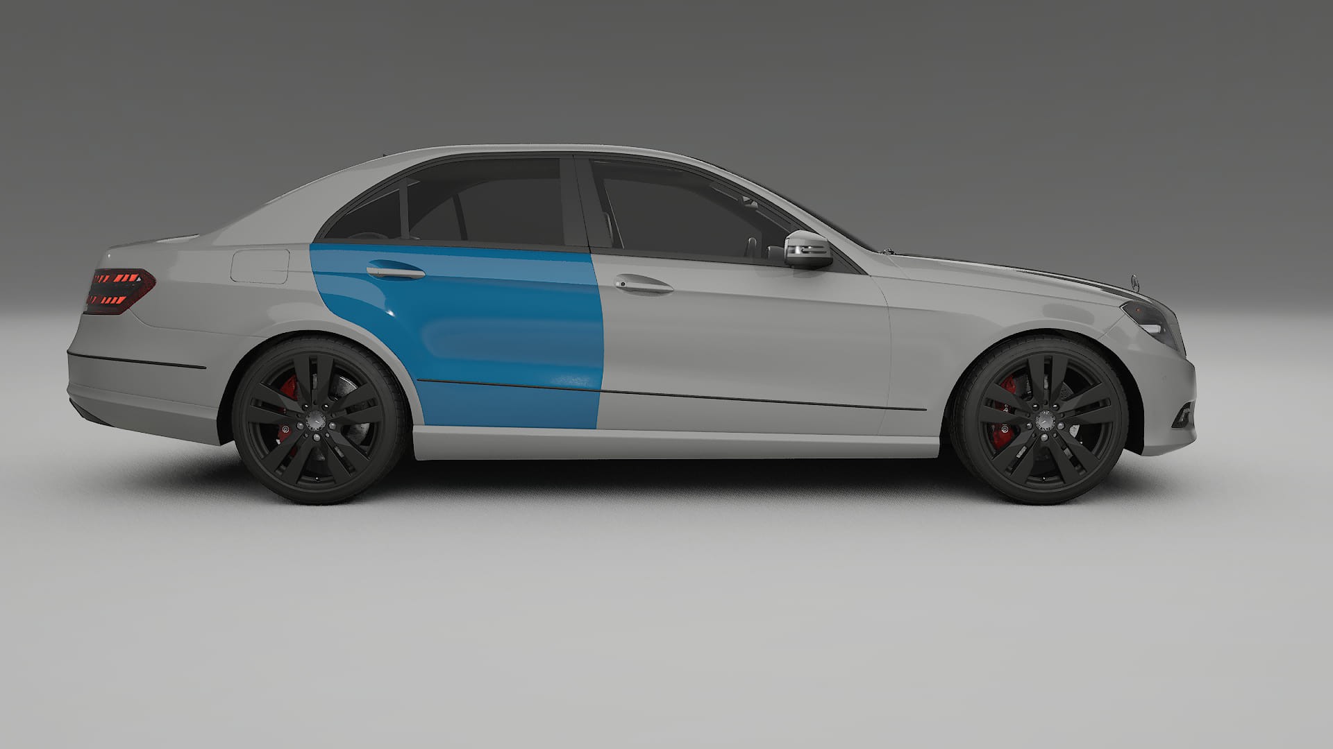 Mercedes E-class limousine W212 Prefacelift Lackschutzfolie | CrystalGuard Transparente PPF Komplett-Vorgeschnittener Kit