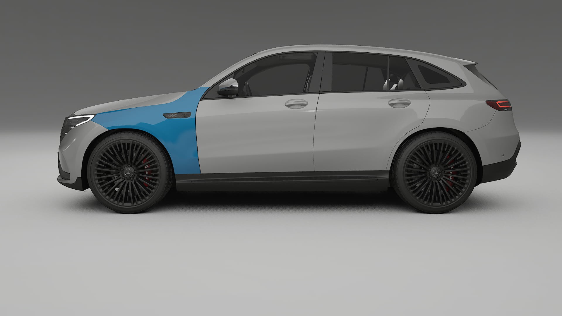 Mercedes EQC AMG Lackschutzfolie | CrystalGuard Transparente PPF Komplett-Vorgeschnittener Kit