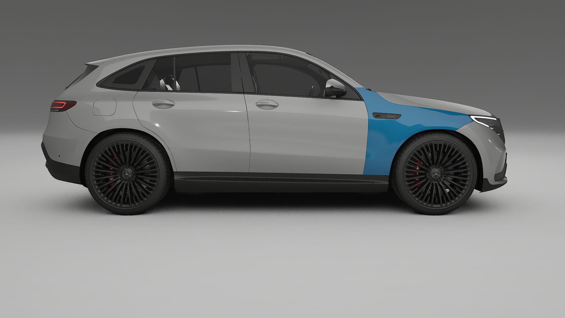 Mercedes EQC AMG Lackschutzfolie | CrystalGuard Transparente PPF Komplett-Vorgeschnittener Kit